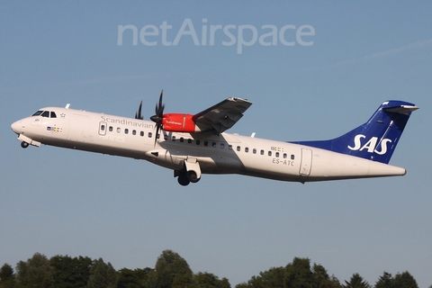 SAS - Scandinavian Airlines (Nordica) ATR 72-600 (ES-ATC) at  Hamburg - Fuhlsbuettel (Helmut Schmidt), Germany