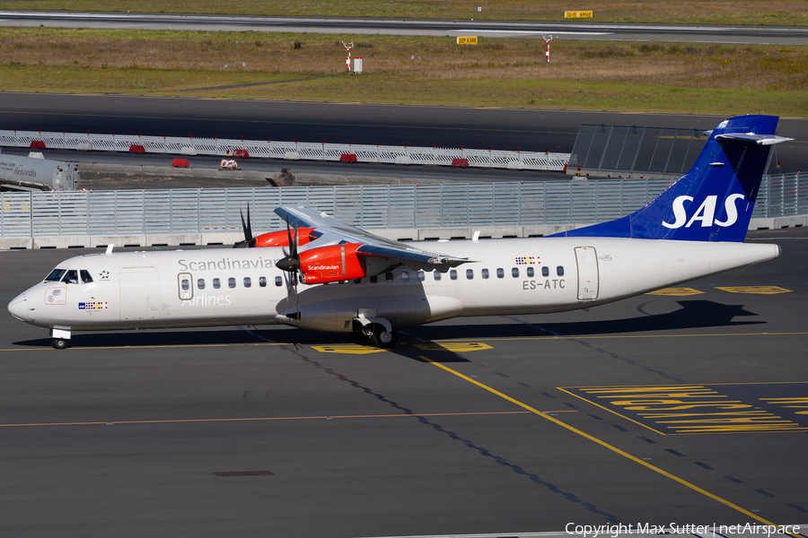 SAS - Scandinavian Airlines (Nordica) ATR 72-600 (ES-ATC) | Photo 450252