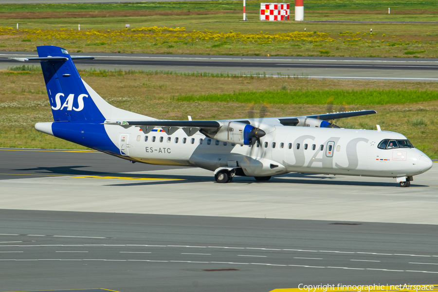 SAS - Scandinavian Airlines (Nordica) ATR 72-600 (ES-ATC) | Photo 462470