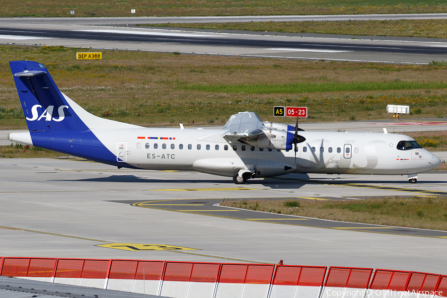 SAS - Scandinavian Airlines (Nordica) ATR 72-600 (ES-ATC) | Photo 462780