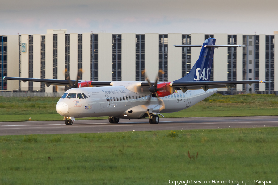 SAS - Scandinavian Airlines (Nordica) ATR 72-600 (ES-ATC) | Photo 187572