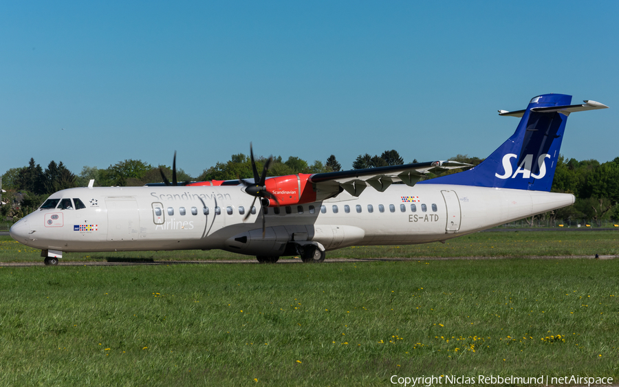 SAS - Scandinavian Airlines (Nordica) ATR 72-600 (ES-ATD) | Photo 241964