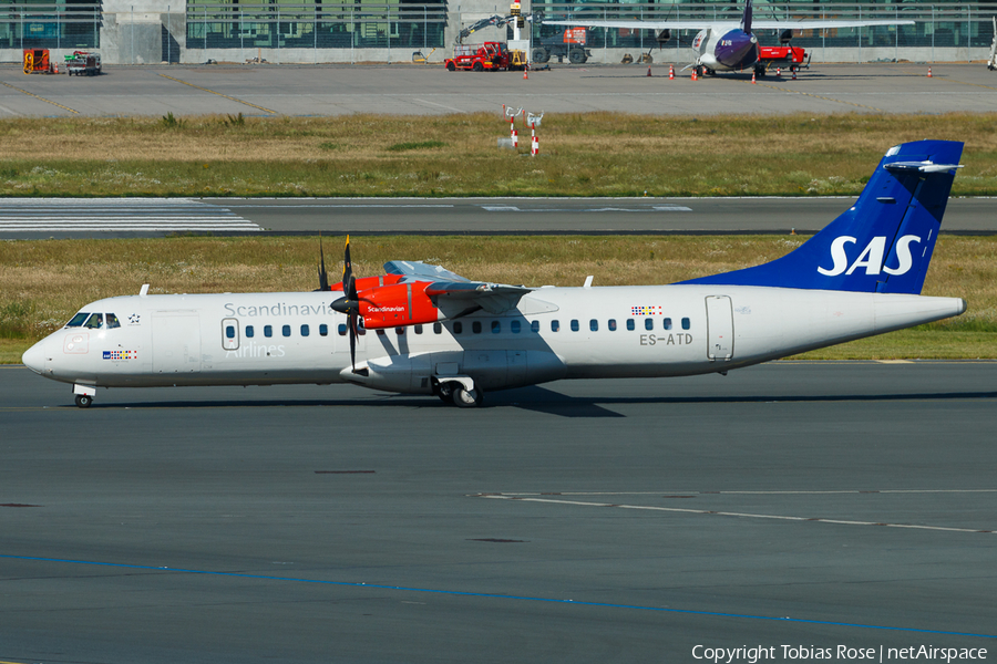 SAS - Scandinavian Airlines (Nordica) ATR 72-600 (ES-ATD) | Photo 335488