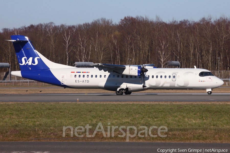 SAS - Scandinavian Airlines (Nordica) ATR 72-600 (ES-ATD) | Photo 500710