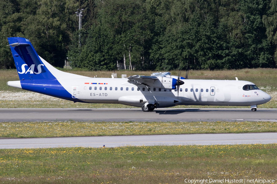 SAS - Scandinavian Airlines (Nordica) ATR 72-600 (ES-ATD) | Photo 535255