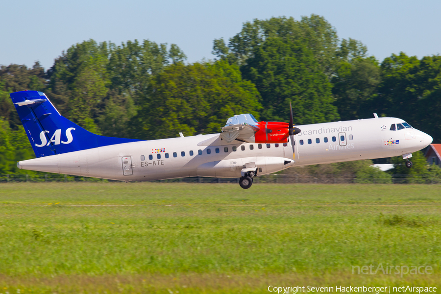 SAS - Scandinavian Airlines (Nordica) ATR 72-600 (ES-ATE) | Photo 243522