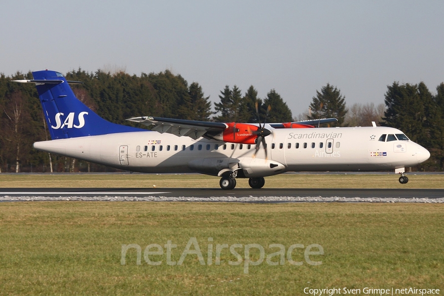 SAS - Scandinavian Airlines (Nordica) ATR 72-600 (ES-ATE) | Photo 220196
