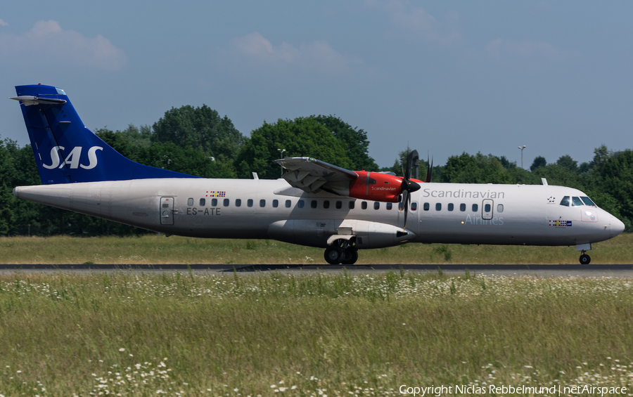 SAS - Scandinavian Airlines (Nordica) ATR 72-600 (ES-ATE) | Photo 246071