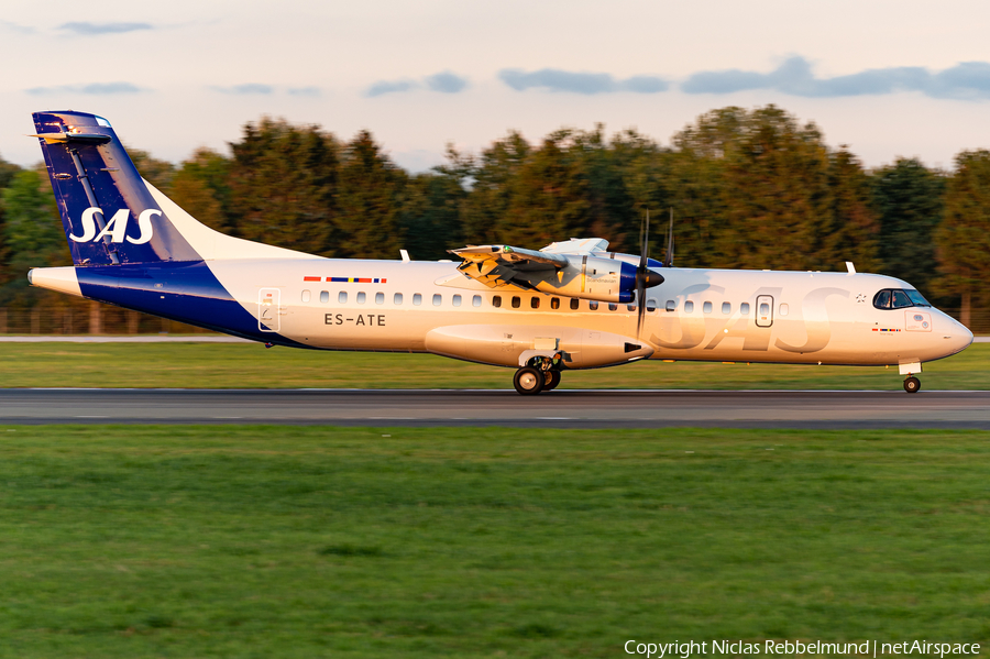SAS - Scandinavian Airlines (Nordica) ATR 72-600 (ES-ATE) | Photo 404459