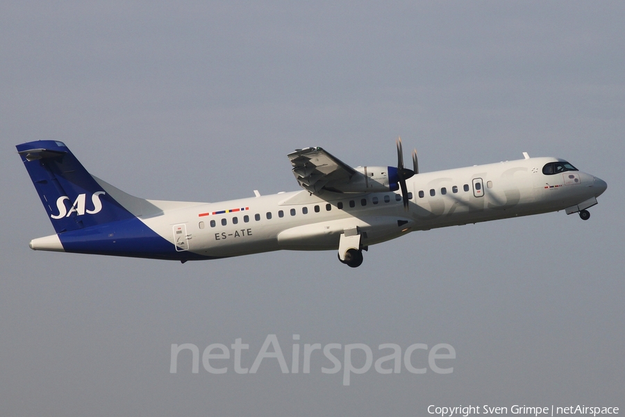 SAS - Scandinavian Airlines (Nordica) ATR 72-600 (ES-ATE) | Photo 406622