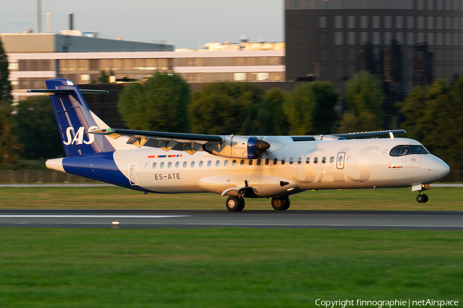 SAS - Scandinavian Airlines (Nordica) ATR 72-600 (ES-ATE) | Photo 425545