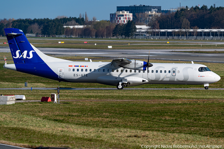 SAS - Scandinavian Airlines (Nordica) ATR 72-600 (ES-ATE) | Photo 442047