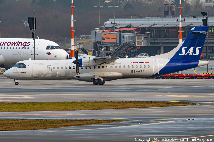 SAS - Scandinavian Airlines (Nordica) ATR 72-600 (ES-ATE) | Photo 489416
