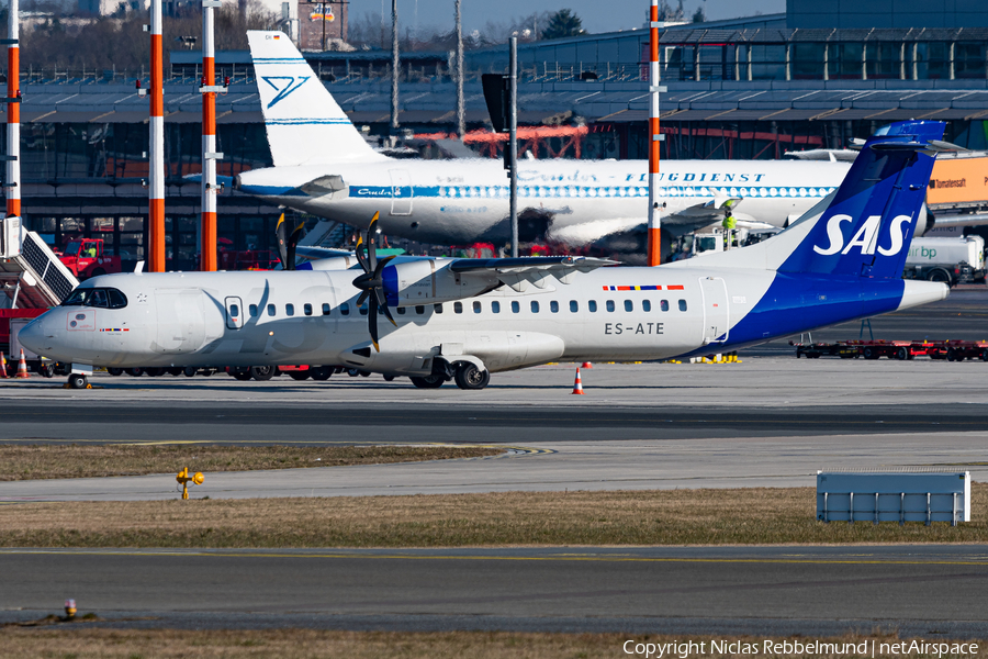 SAS - Scandinavian Airlines (Nordica) ATR 72-600 (ES-ATE) | Photo 497882