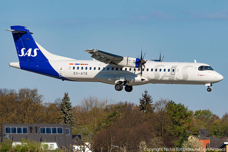 SAS - Scandinavian Airlines (Nordica) ATR 72-600 (ES-ATE) | Photo 504915
