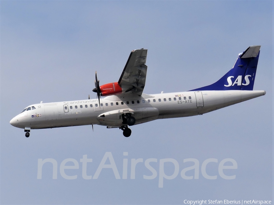 SAS - Scandinavian Airlines (Nordica) ATR 72-600 (ES-ATE) | Photo 256033