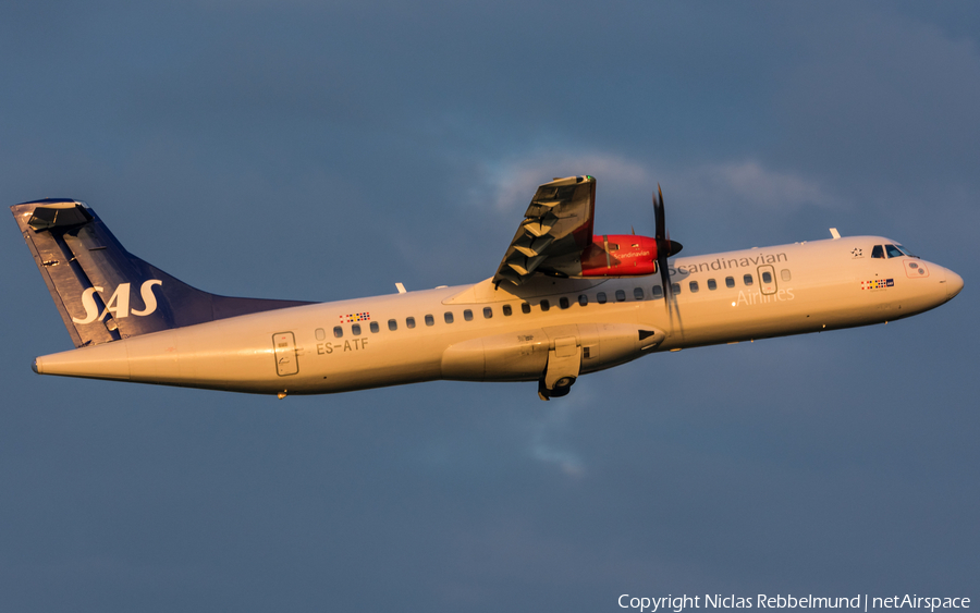 SAS - Scandinavian Airlines ATR 72-600 (ES-ATF) | Photo 240880