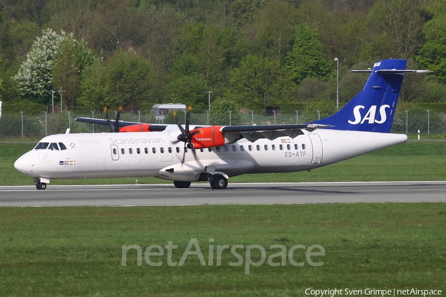 SAS - Scandinavian Airlines ATR 72-600 (ES-ATF) | Photo 241088