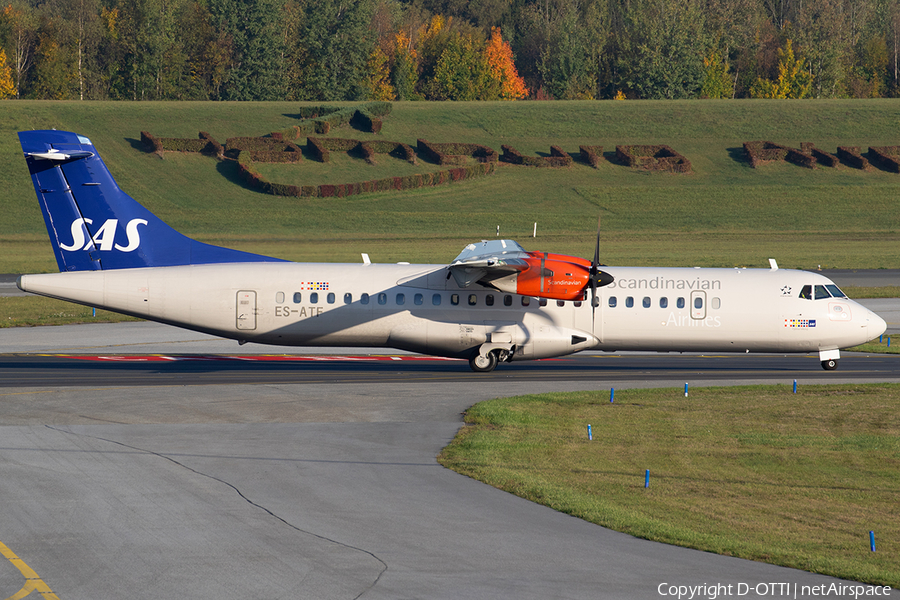 SAS - Scandinavian Airlines ATR 72-600 (ES-ATF) | Photo 267745