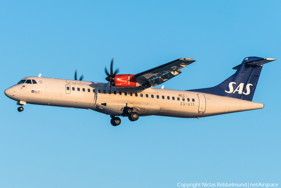 SAS - Scandinavian Airlines ATR 72-600 (ES-ATF) | Photo 289474