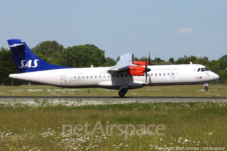SAS - Scandinavian Airlines ATR 72-600 (ES-ATF) | Photo 329209
