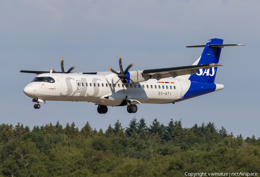 SAS - Scandinavian Airlines ATR 72-600 (ES-ATI) | Photo 515650