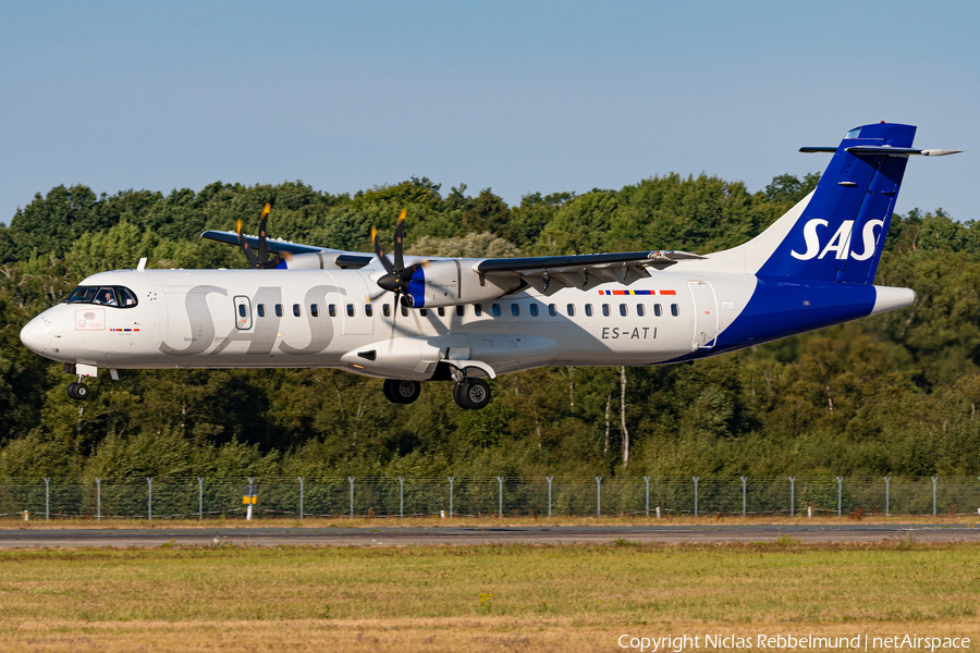 SAS - Scandinavian Airlines ATR 72-600 (ES-ATI) | Photo 524699