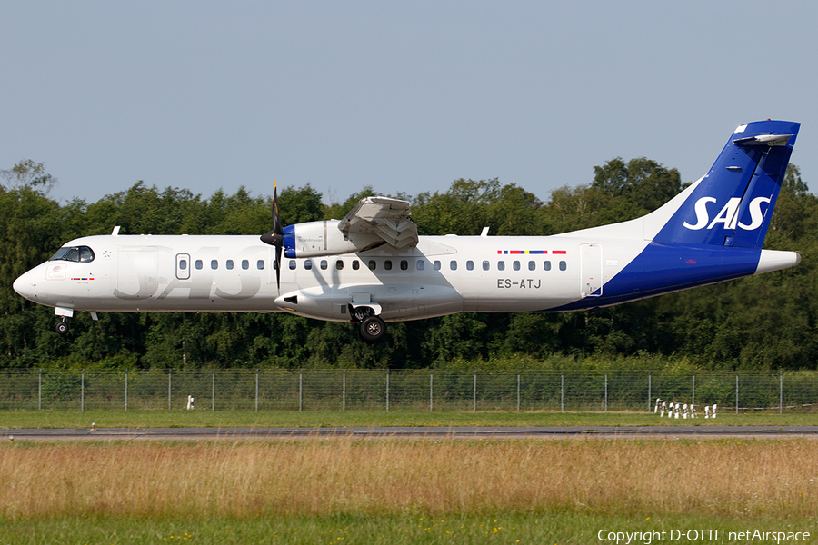 SAS - Scandinavian Airlines (Xfly) ATR 72-600 (ES-ATJ) | Photo 456188