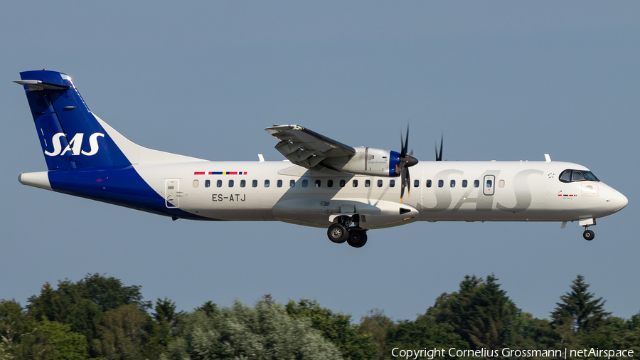 SAS - Scandinavian Airlines (Xfly) ATR 72-600 (ES-ATJ) | Photo 457422