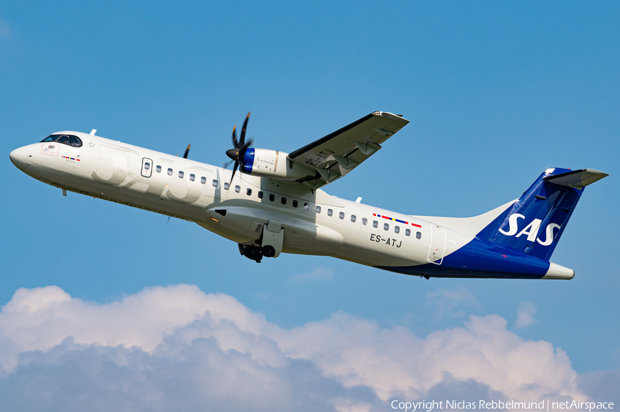 SAS - Scandinavian Airlines (Xfly) ATR 72-600 (ES-ATJ) | Photo 466930