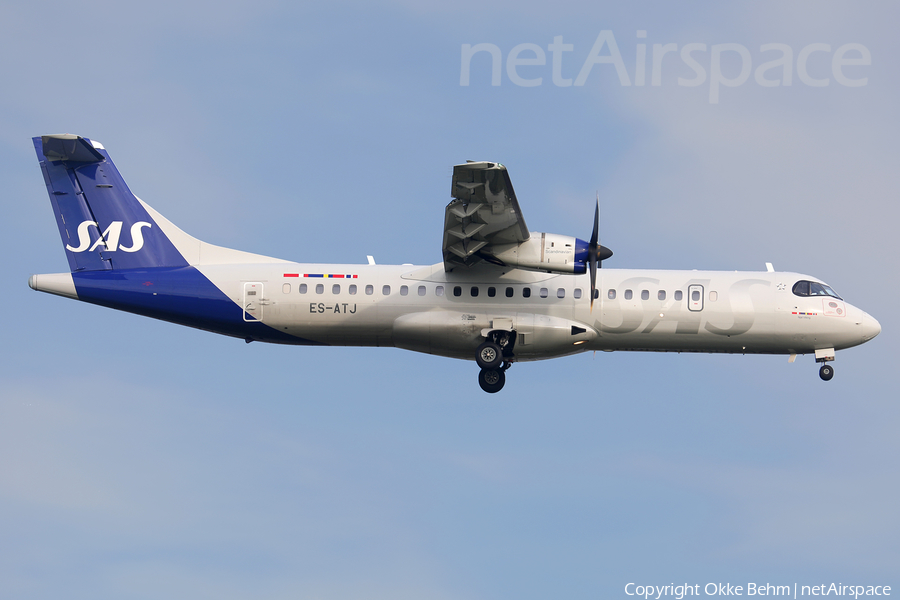 SAS - Scandinavian Airlines (Xfly) ATR 72-600 (ES-ATJ) | Photo 479046