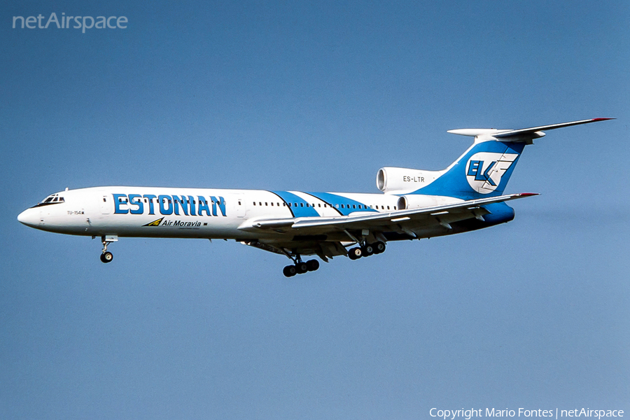 ELK Estonian Airways Tupolev Tu-154M (ES-LTR) | Photo 148761