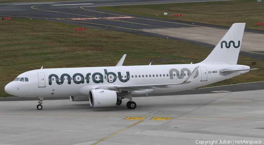 Marabu Airlines Airbus A320-271N (ES-MBA) | Photo 675404