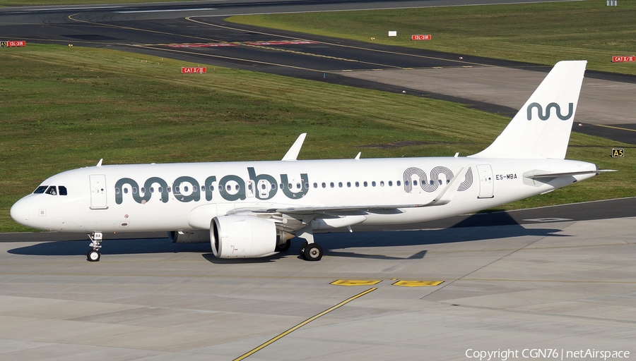 Marabu Airlines Airbus A320-271N (ES-MBA) | Photo 678281