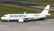 Marabu Airlines Airbus A320-271N (ES-MBA) at  Cologne/Bonn, Germany