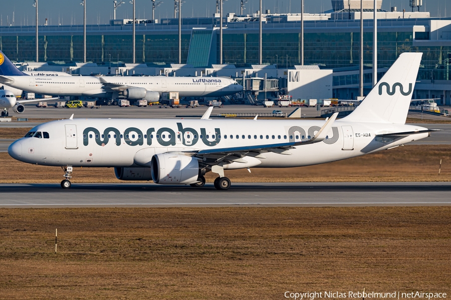 Marabu Airlines Airbus A320-271N (ES-MBA) | Photo 610968