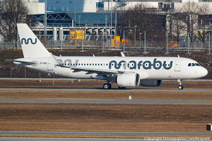 Marabu Airlines Airbus A320-271N (ES-MBA) | Photo 611890