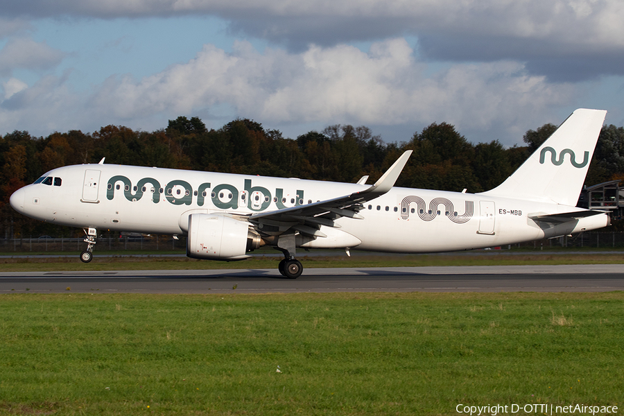 Marabu Airlines Airbus A320-271N (ES-MBB) | Photo 648405