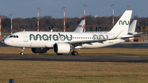 Marabu Airlines Airbus A320-271N (ES-MBC) at  Hamburg - Fuhlsbuettel (Helmut Schmidt), Germany