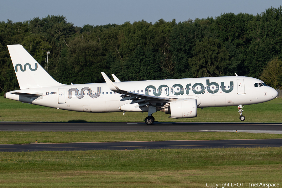 Marabu Airlines Airbus A320-271N (ES-MBC) | Photo 629114
