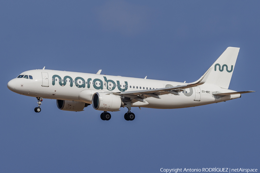 Marabu Airlines Airbus A320-271N (ES-MBC) | Photo 578189