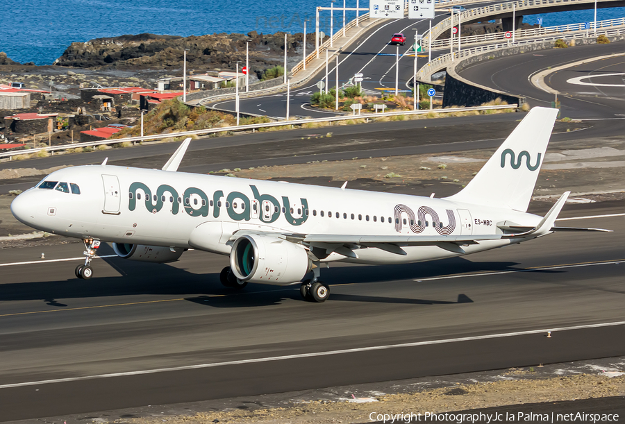 Marabu Airlines Airbus A320-271N (ES-MBC) | Photo 571998