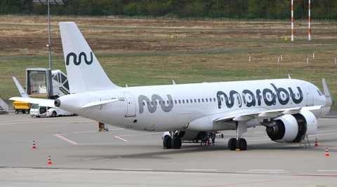 Marabu Airlines Airbus A320-271N (ES-MBE) at  Cologne/Bonn, Germany