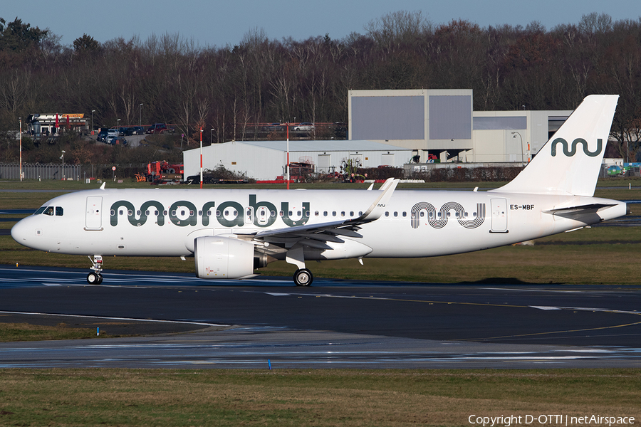 Marabu Airlines Airbus A320-271N (ES-MBF) | Photo 659975