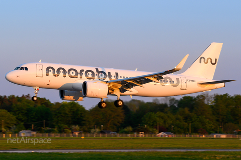 Marabu Airlines Airbus A320-271N (ES-MBU) at  Hamburg - Fuhlsbuettel (Helmut Schmidt), Germany