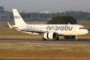 Marabu Airlines Airbus A320-271N (ES-MBU) at  Hamburg - Fuhlsbuettel (Helmut Schmidt), Germany