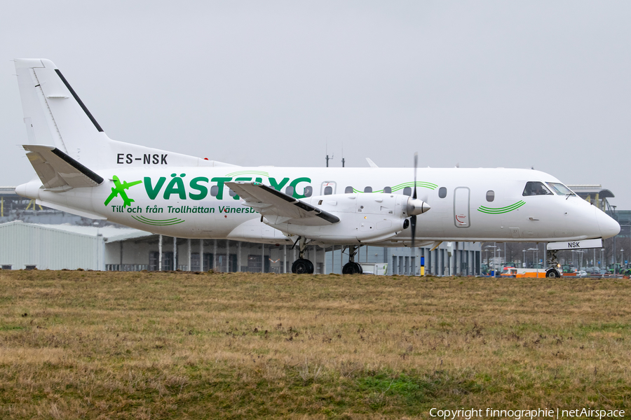 Västflyg SAAB 340B (ES-NSK) | Photo 554955