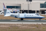 Avies Learjet 55 (ES-PVD) at  Palma De Mallorca - Son San Juan, Spain