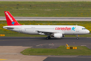 Corendon Airlines Airbus A320-214 (ES-SAL) at  Dusseldorf - International, Germany