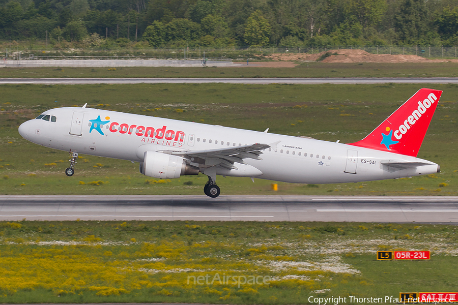 Corendon Airlines Airbus A320-214 (ES-SAL) | Photo 76551
